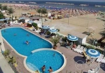 Hotel Diana Viserbella di Rimini Eksteriør billede