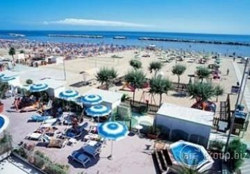 Hotel Diana Viserbella di Rimini Eksteriør billede